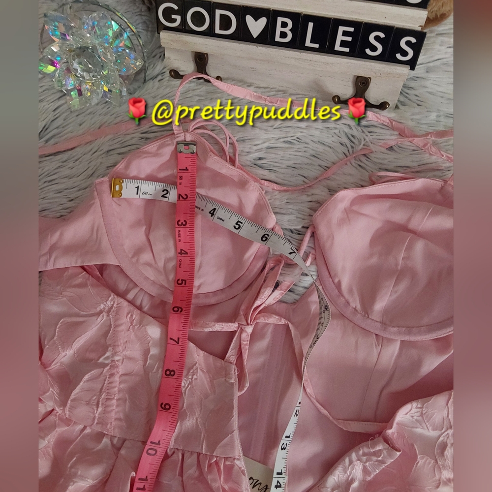 🎉 HP 🥳 🌸 For Love and Lemons Faith Mini Dress 🌸 - Picture 10 of 16